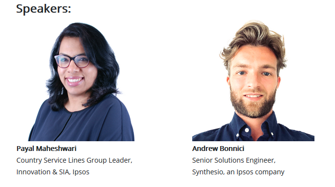 image of speakers for webinar event