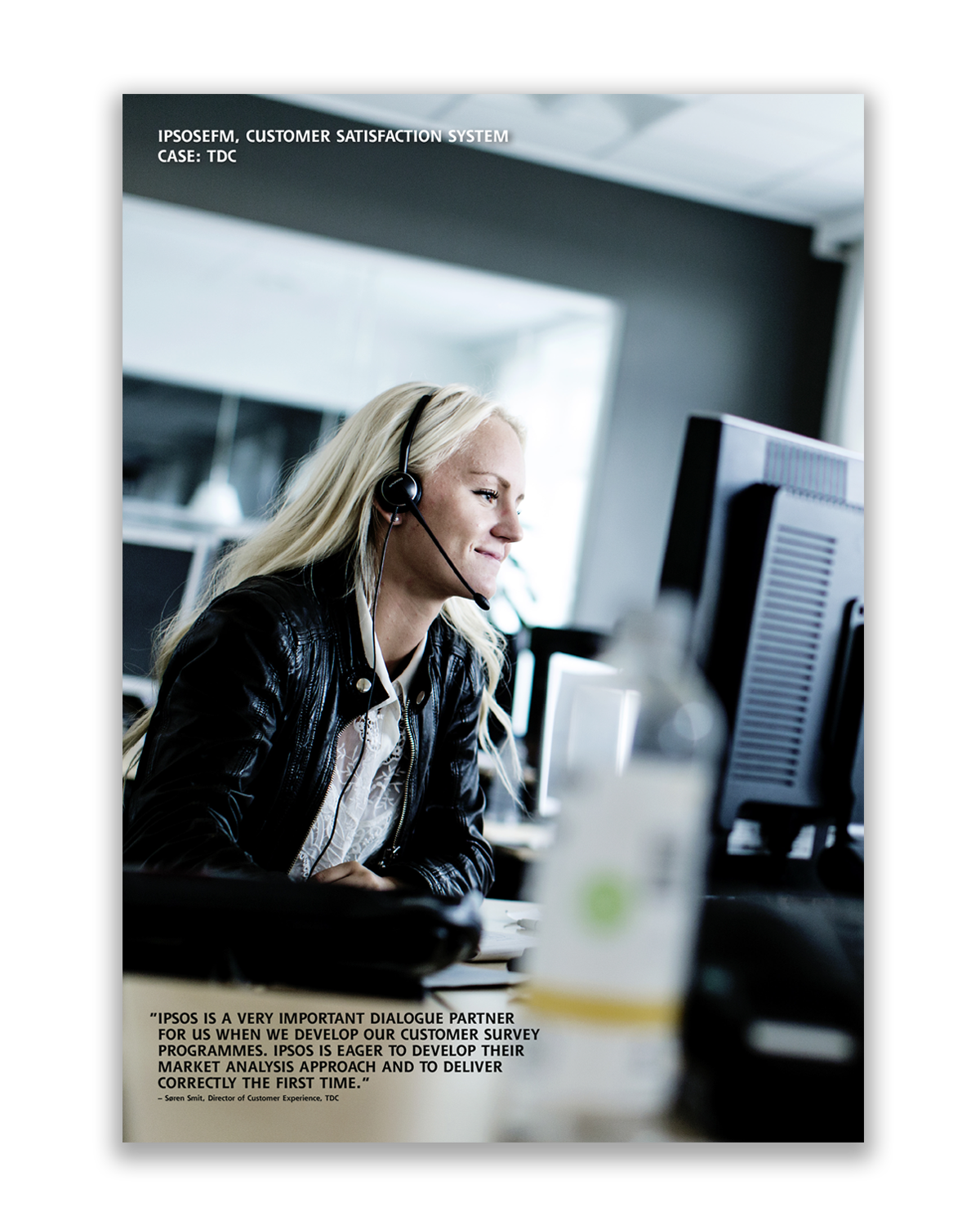 Customer Satisfaction System | TDC | Ipsos