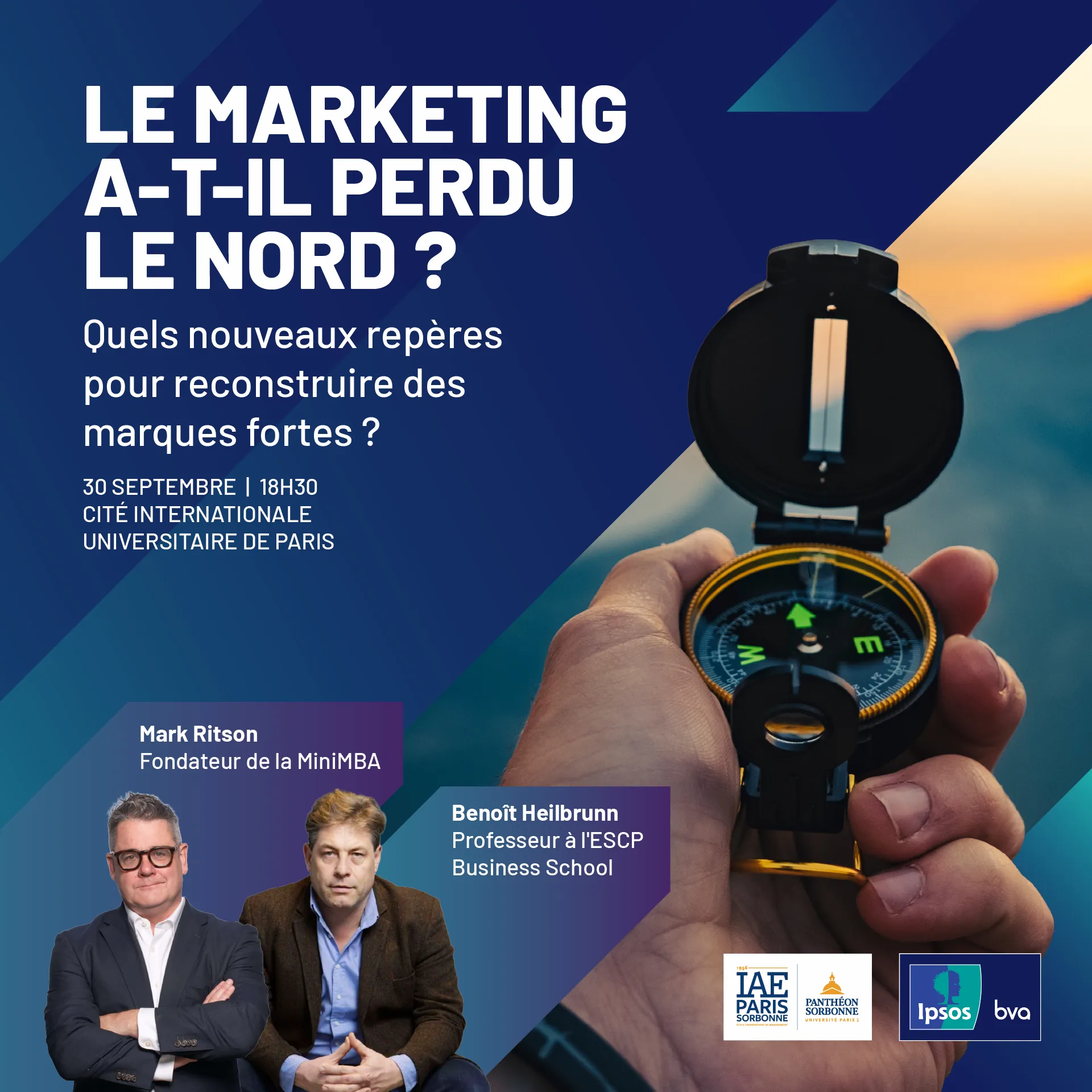 Evenement marketing à Paris | Mark Ritson | Benoît Heilbrunn