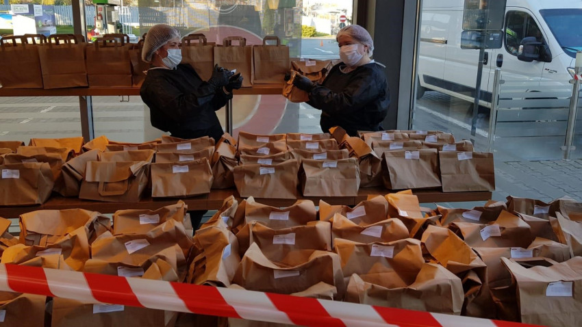 OMV, Mastercard, foodpanda