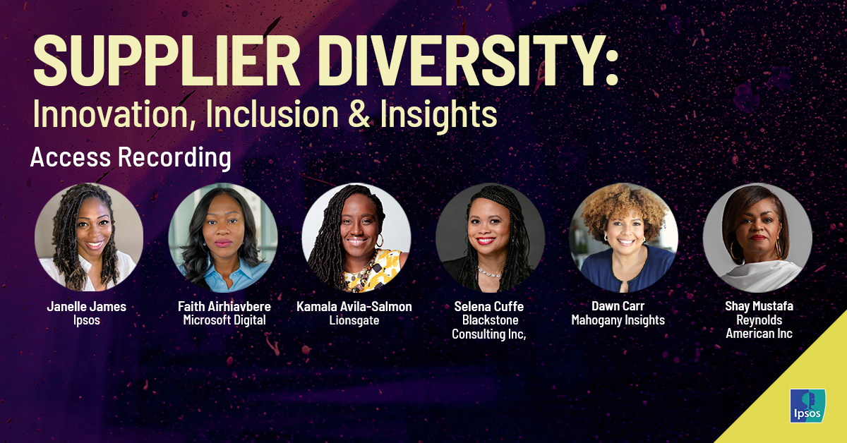 Supplier Diversity: Innovation, Inclusion & Insights