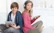 Children watching video