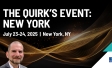THE QUIRK’S EVENT: New York