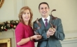 Tarik Laher, Director pictured (right) accepting the awards with Fiona Rafferty, Nutricia Ireland