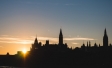 Sunset over Parliament Hill