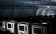 Image of dark empty plane seats