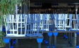 Closed coffee shop
