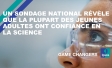 Un sondage national révèle que la plupart des jeunes adultes ont confiance en la science
