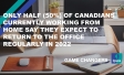 Only Half (50%) of Canadians Currently Working from Home Say They Expect to Return to the Office Regularly in 2022