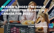 Reader’s Digest Reveals Most Trusted Brands in Canada for 2022