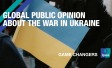 Global public opinion about the war in Ukraine