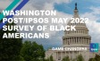 The words "Washington Post/Ipsos May 2022 Survey of Black Americans"