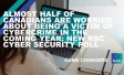 Almost half of Canadians are worried about being a victim of cybercrime in the coming year: New RBC Cyber Security Poll