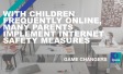 With children frequently online, many parents implement internet safety measures 