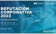 Portada Reputación Corporativa 2022