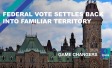 Federal Vote Settles Back into Familiar Territory