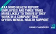 AXA Mind Health Report: Employees are three times more likely to thrive if they work in a company that offers mental health support