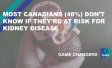 Most Canadians (48%) Don’t Know if They’re at Risk for Kidney Disease