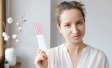 Frau mit Anti-Baby-Pille