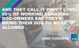 And They Call It Puppy Love: 68% of Working Canadian Dog-Owners Say They’d Bring their Dog to Work, if Allowed