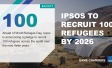 Ipsos to recruit 100 refugees by 2026