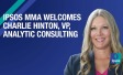Charlie Hinton Joins Ipsos MMA as Vice President, Analytic Consulting