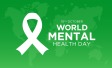 World mental health day banner