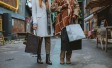 Women holding shopping bags