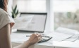 Woman at laptop