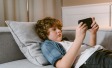 Child on phone