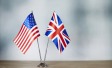 US and UK flags