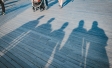 People in shadow