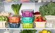 Food inside of a fridge