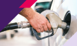 image of hand pumping gas