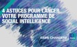 4 astuces pour lancer votre programme de social intelligence