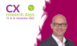 Dirk Mörsdorf bei den CX Research Days