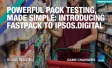 Powerful pack testing, made simple