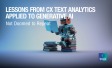 Applying Lessons from CX Text Analytics to Generative AI | Ipsos