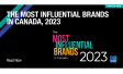 The Most Influential Brands in Canada, 2023