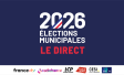 Municipales 2026 | Résultats en direct | Ipsos bva