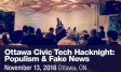 Ottawa Civic Tech Hacknight: Populism & Fake News | Ipsos