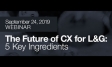 The Future of CX for L&G: 5 Key Ingredients | Ipsos