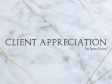 client appreciation