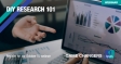 [WEBINAR] DIY Research 101