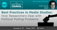 How Researchers Deal with Political Polling Problems