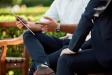 business discussion background image