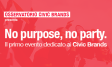 [EVENTO] No purpose, no party.