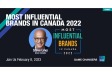 Most Influential Brands in Canada 2022