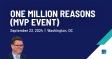 One Million Reasons (MVP Event)