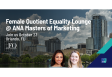 Female Quotient Equality Lounge @ ANA Masters of Marketing